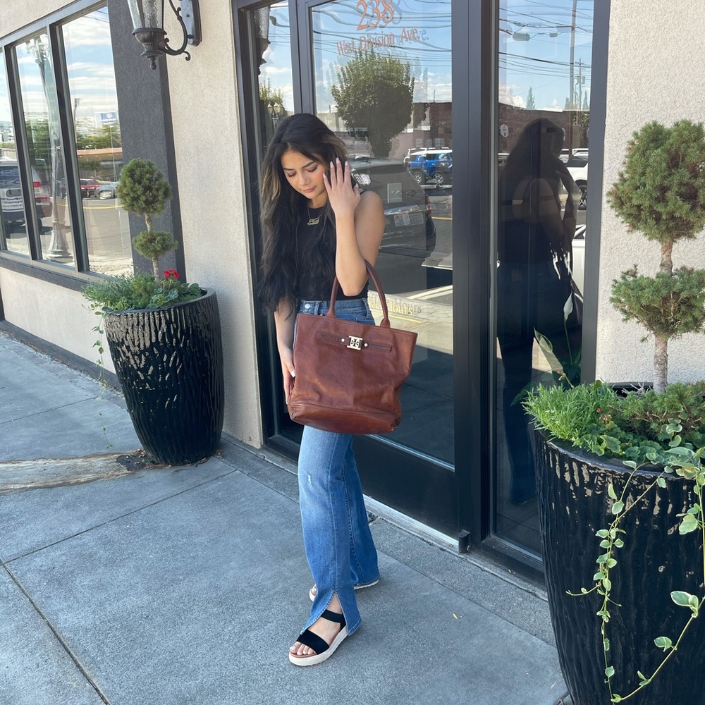 Tory Burch Cognac handbag